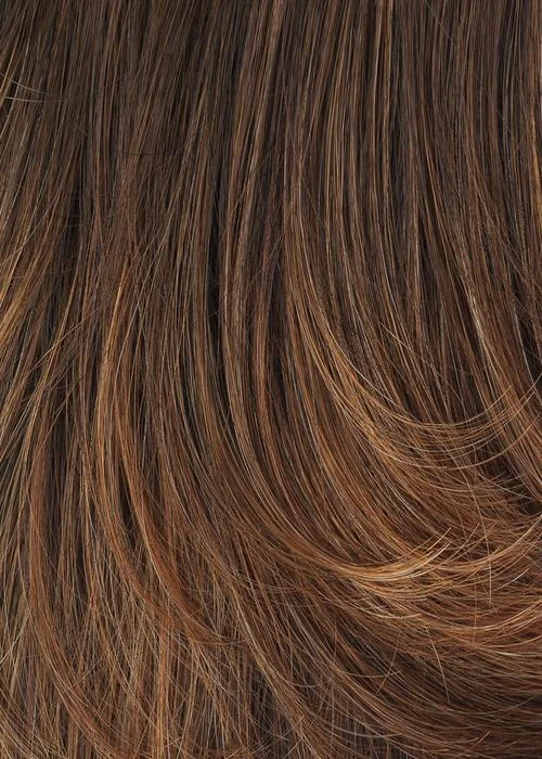 G829 DARK CINNAMON MIST (Coffee brown base with ginger highlights)