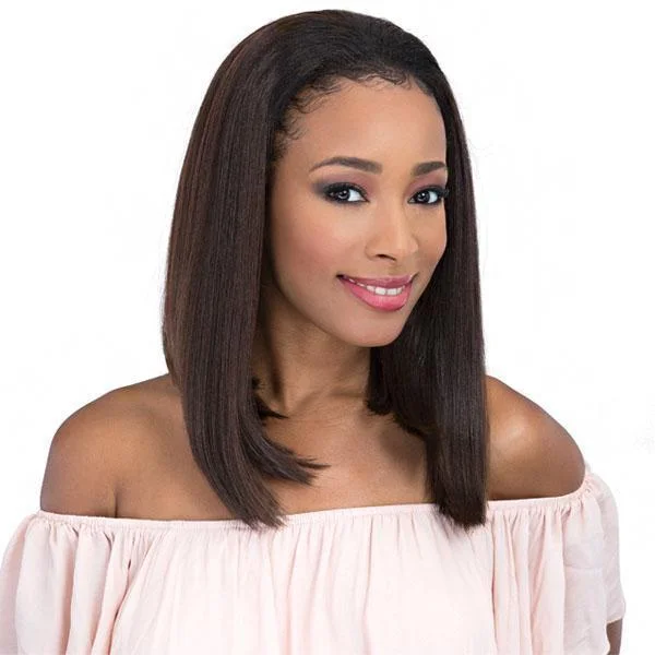 Half wig with a straight texture for a sleek and minimalist lookJanet - ADRIA - New Easy Quick Half Wig