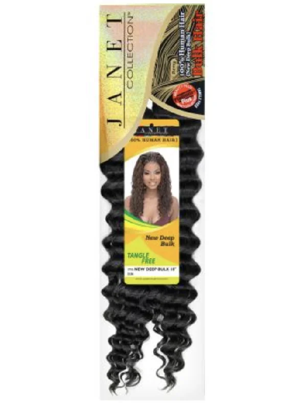 Braid & Plait Hair Extensions with a Curly End for a Playful VibeJanet Collection New Deep Bulk (2 pcs)