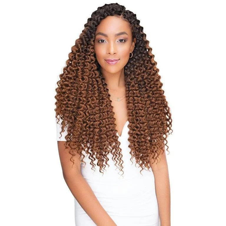 Braid & Plait Hair Extensions for a Summer Beach Party with a Laid - Back StyleJanet Collection Perm & Natural Texture Synthetic Braids – 2X Peruvian Columbian Curl 18"