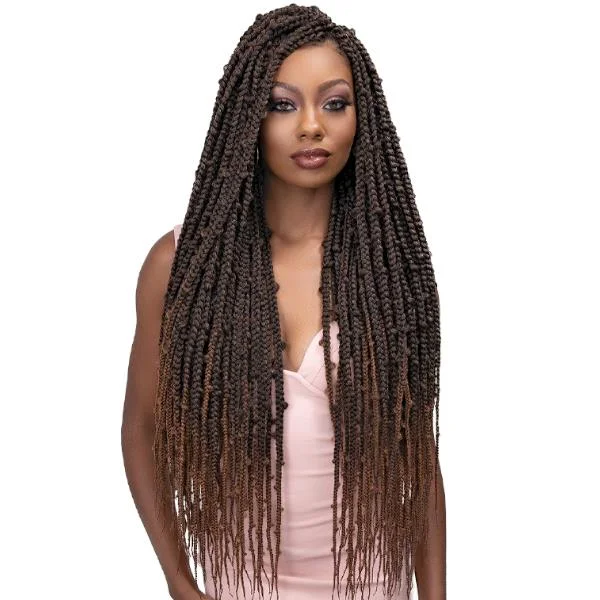 Braid & Plait Hair Extensions for a Formal Evening Event with a Sophisticated StyleJANET JUNGLE BOX BRAID 30" [JCBB30]