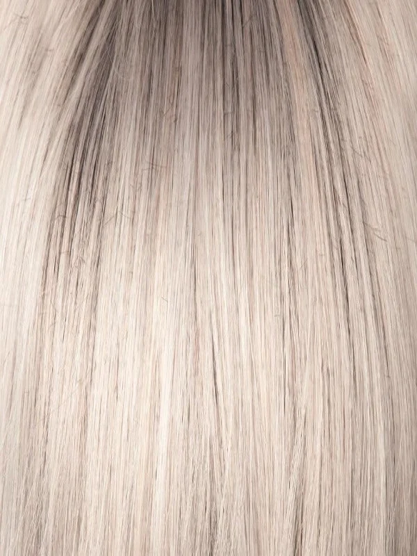 Moonstone |  Dark ashy brown root with a blend of gray and light ashy blond highlights