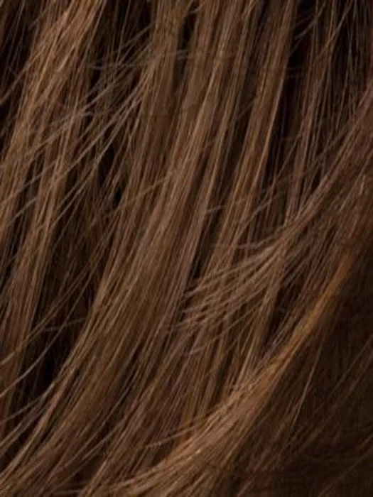 Chocolate Rooted | Medium to Dark Brown base with Light Reddish Brown highlights and Dark Roots