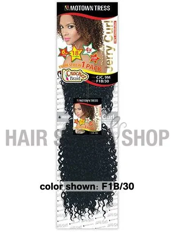 Human Hair Braid & Plait Hair Extensions for a Luxurious and Realistic LookMotown Tress Multi Pack JERRY CURL Braid CJC.9M *BFCM