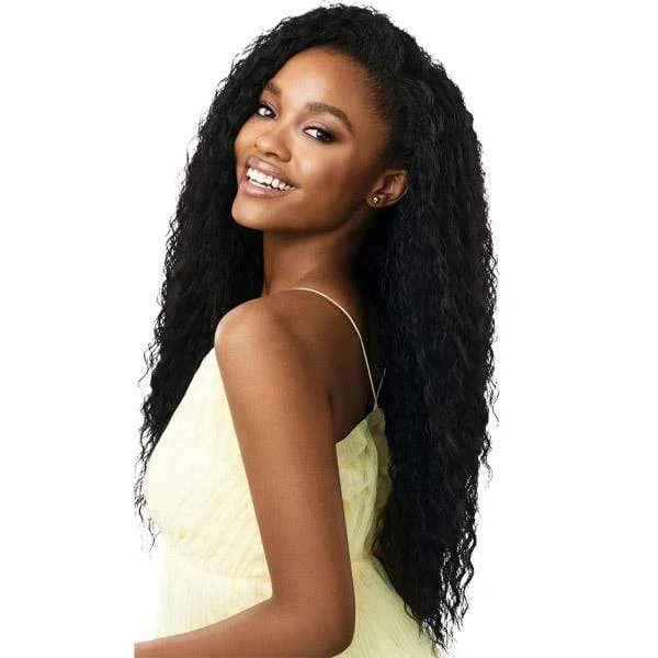 Human - hair half wig for a natural and luxurious feelOutre Converti Cap Synthetic Hair Wig - PINA CURL-ADA