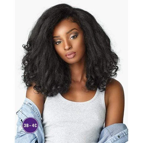 Adjustable - cap half wig for a comfortable fitSensationnel Instant Weave Curls Kinks & CO Synthetic Half Wig - RAIN MAKER