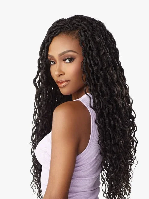 Braid & Plait Hair Extensions with a Straight End for a Sleek AppearanceSensationnel Lulutress Pre-Looped 3X MERMAID LOCS 24 *BFCM