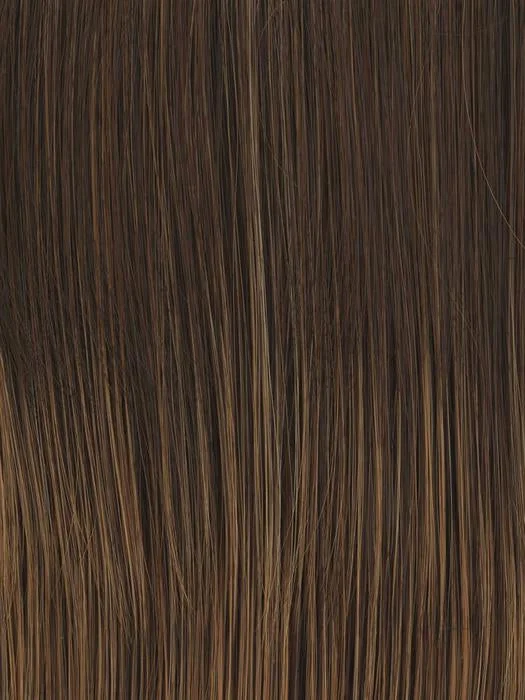 RL6/28 BRONZED SABLE | Medium Brown Evenly Blended with Medium Ginger Blonde