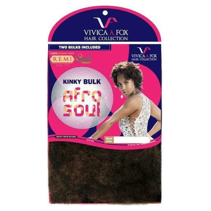 Braid & Plait Hair Extensions in a Burgundy Color for a Bold and Unique LookVivica A. Fox Human Hair Braid – Afro Kinky Bulk 16"