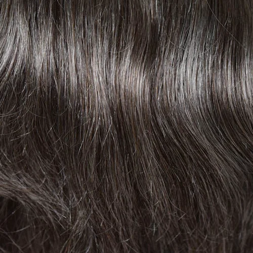 92 | Dark brown blended with 90% gray on top, gradually darkening to 50% gray at ends