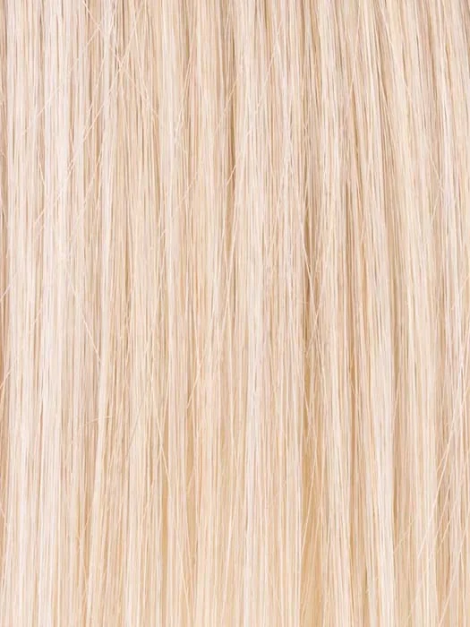 LIGHT-CHAMPAGNE-ROOTED | Lightest Pale Blonde and Lightest Golden Blonde with Lightest Ash Blonde Blend and Shaded Roots