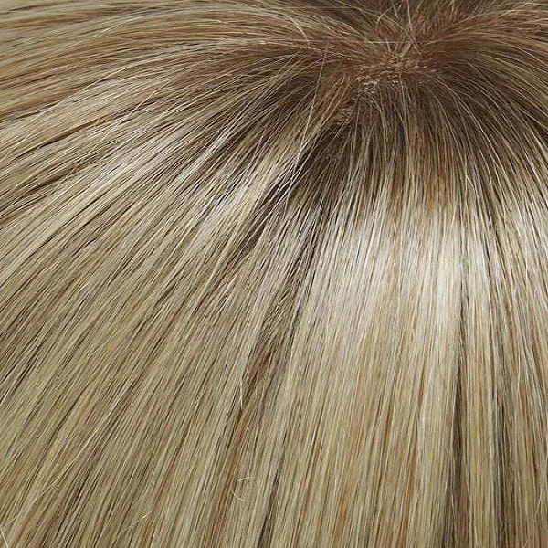 24B613S12 | Med Natural Ash Blonde & Pale Natural Gold Blonde Blend and Tipped, Shaded w/ Lt Gold Brown