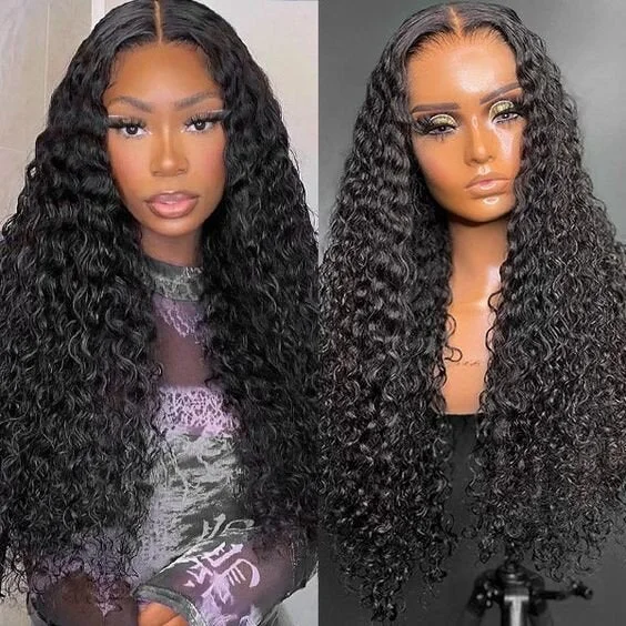 Glueless wig with a platinum - blonde color for a bold and trendy lookFlash Sale Buy 2 Get 1 Free Thick Curly Hair 13×4 Lace Frontal Wig 6×4 Pre-Cut Lace Wig