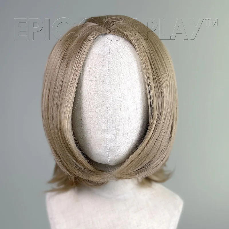 Medium - length wig with a pre - bleached knot for a natural - looking scalpHelen - Ash Blonde Wig