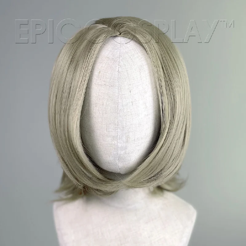 Medium - length wig in a jet - black color for a classic appearanceHelen - Sandy Blonde Wig