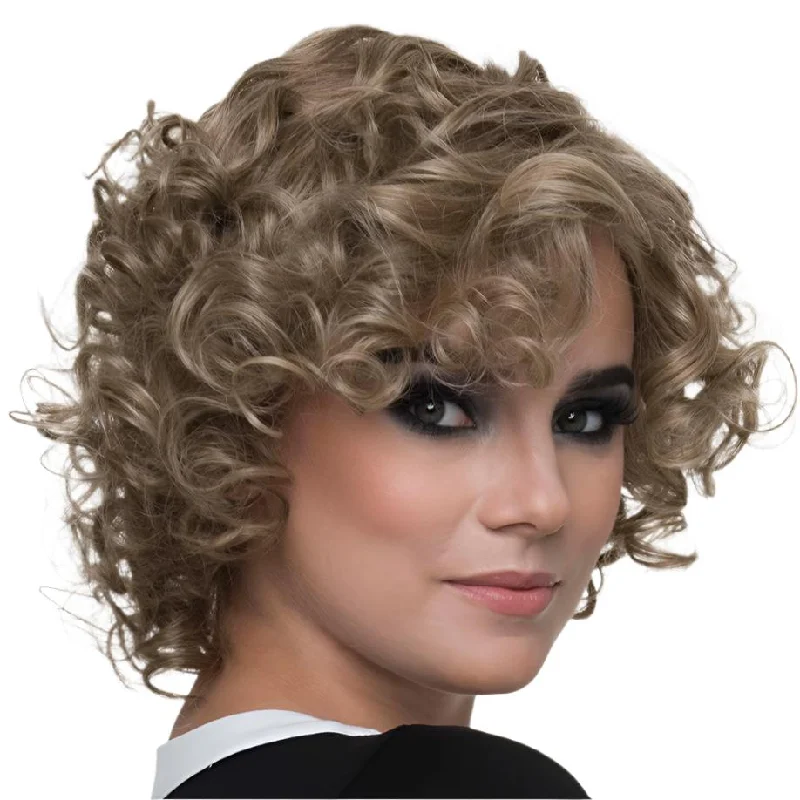 Medium - length wig with a silk - base cap for a comfortable and smooth feelMacey Envy Wigs