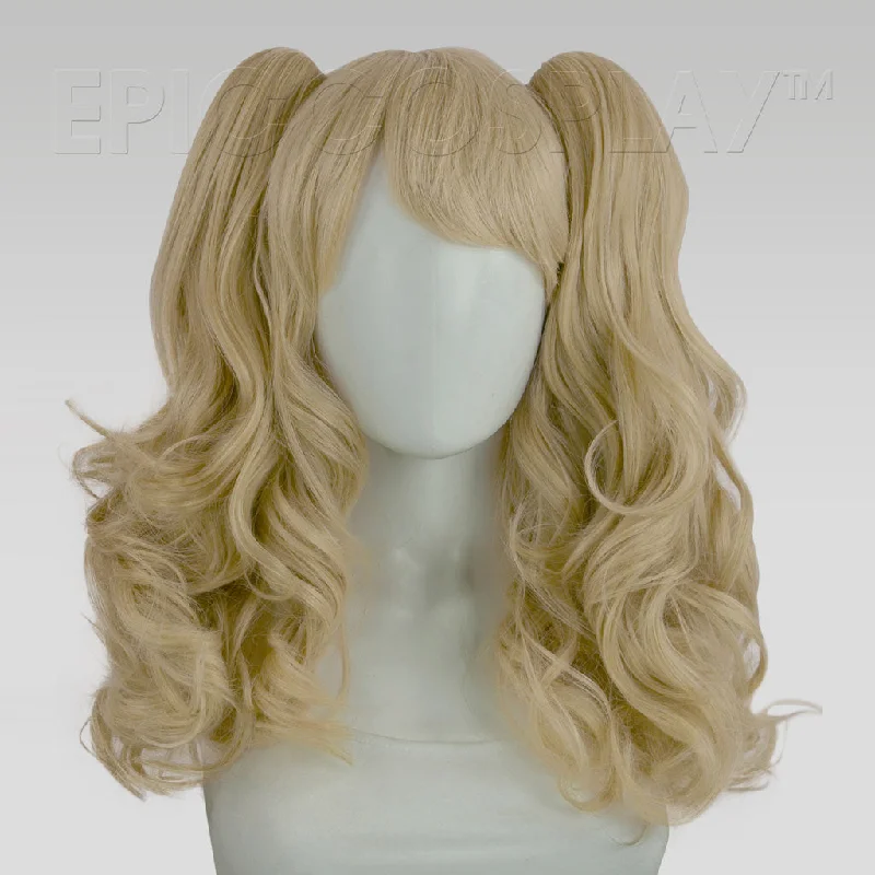 Medium - length wig with a honey - blonde color for a warm and sunny appearanceMaia - Blonde Mix Wig