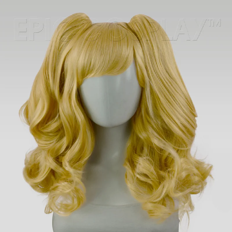 Medium - length wig with a side - part for a more flattering lookMaia - Caramel Blonde Wig