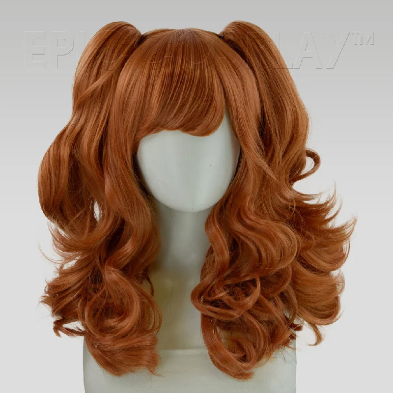 Medium - length wig with a heat - resistant formula for easy styling at homeMaia - Cocoa Brown Wig