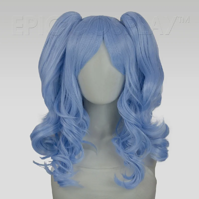 Medium - length wig with a wavy texture for a beachy and relaxed lookMaia - Ice Blue Wig