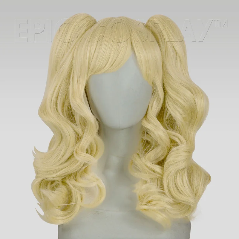 Medium - length wig with a 180 - density for a full and thick appearanceMaia - Natural Blonde Wig