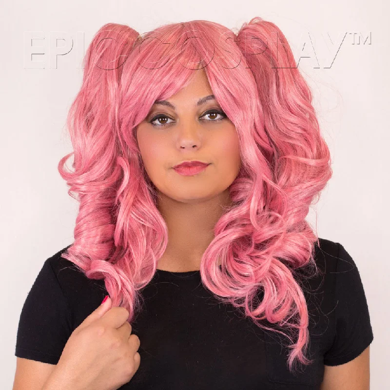 Medium - length wig with a side - part for a more flattering lookMaia - Princess Pink Mix Wig