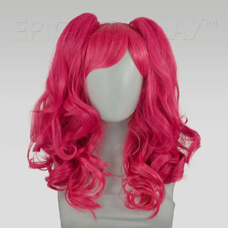 Medium - length wig with a silk - base cap for a comfortable and smooth feelMaia - Raspberry Pink Wig