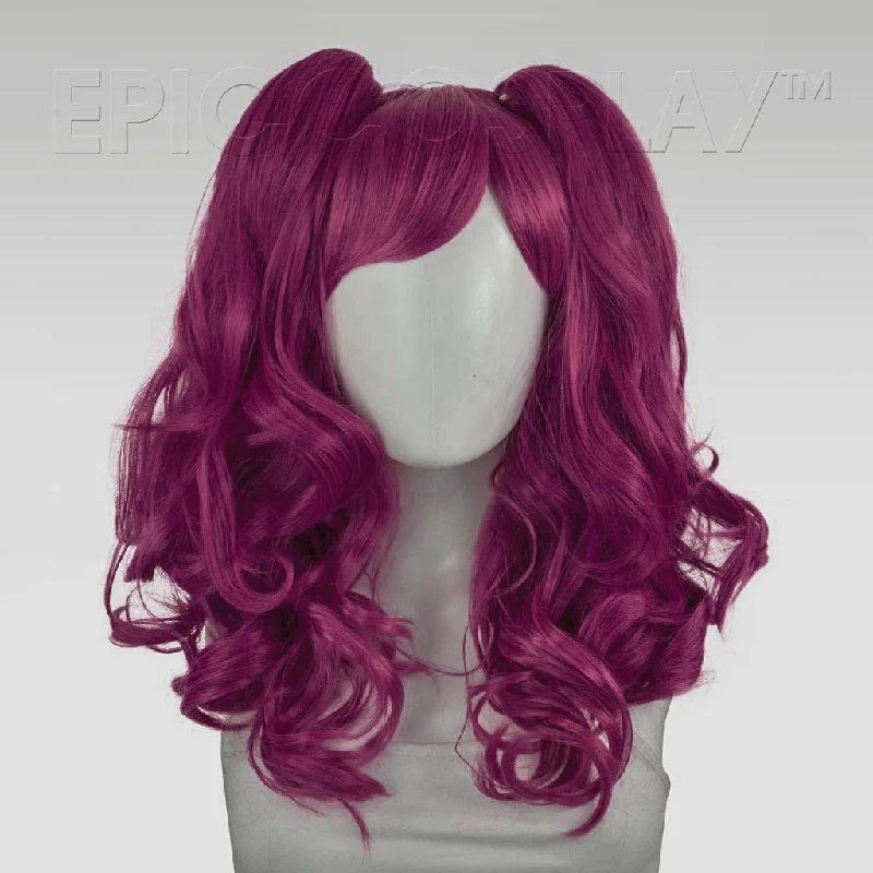 Medium - length wig with a wispy fringe for a soft and feminine lookMaia - Raspberry Pink Mix Wig