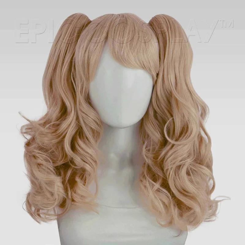 Medium - length wig with a curly texture for a bold and stylish choiceMaia - Strawberry Blonde Wig