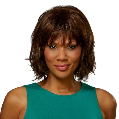 Medium - length wig with a straight texture for a sleek and modern lookPaige Henry Margu Wig