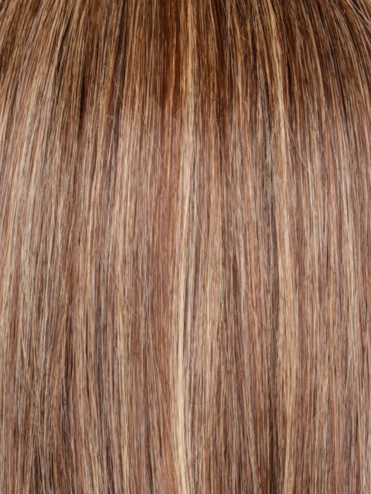 Caramel Swirl | Blend of Warm Caramel & Chocolate Brown and Honey Toned Blondes with Brown Roots