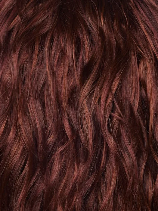 Cherry Merlot | A Medium Descendant Red Base with finely woven Cherry Red highlights.