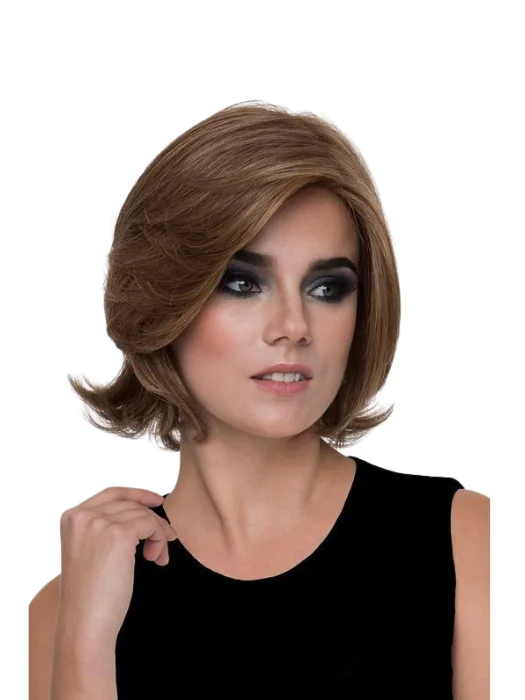 Medium - length wig with a middle - part for a classic and elegant styleSabrina Envy Wigs