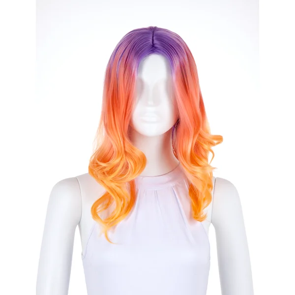 Adjustable - cap medium - length wig for a comfortable fitSynthwave CLASSIC