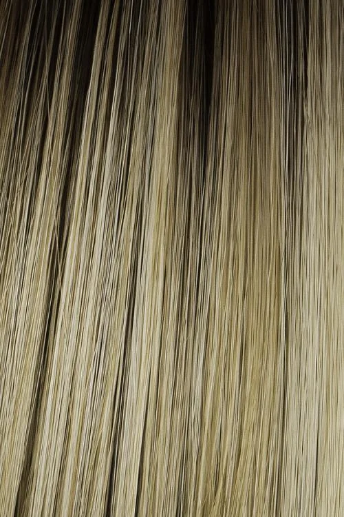 SS14/88 Golden Wheat | Medium Blonde streaked with Pale Gold highlights, Medium Brown roots